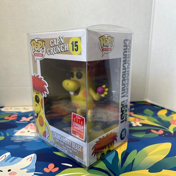 Funko POP! Ad Icons Cap’n Crunch #15 Crunchberry Beast 2018 Summer Convention - Picture 10 of 12